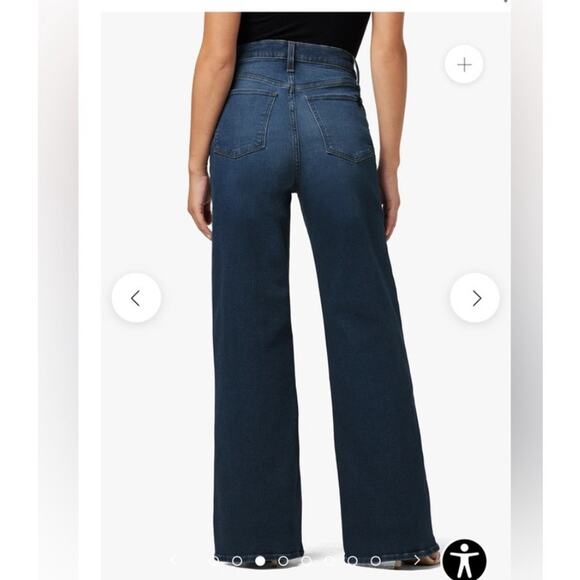 Joe’s Jeans Mia Wide Leg Exhale Size 30 - Picture 2 of 7